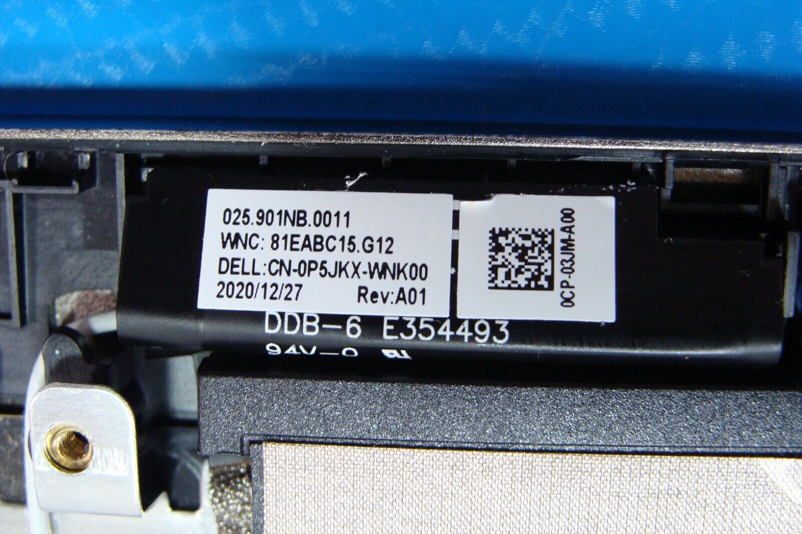 Dell Inspiron 14” 7405 2-in-1 OEM Palmrest w/Backlit Keyboard TouchPad MKCVW