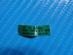 HP 15-ef1005ds 15.6" Genuine Laptop DC IN Power Jack w/Cable 799749-S17