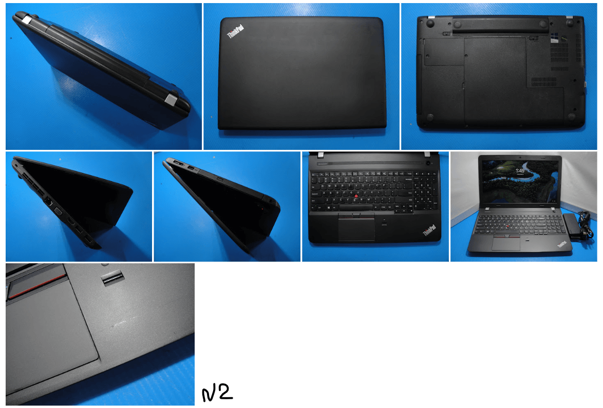 Lenovo ThinkPad E560 14” FHD Intel Core i7-6500U 2.5GHz 8GB 250GB SSD +Cgarger - Tested Computer Laptop Parts