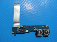 HP Pavilion 15-cs3672cl 15.6" Genuine Dual USB Board w/Cable DAG7BDTB8B0