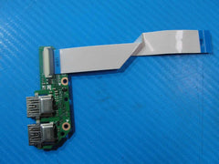 HP 15t-dy100 15.6" Genuine Power Button Dual USB Board w/Cable DA0P5DTB8B0