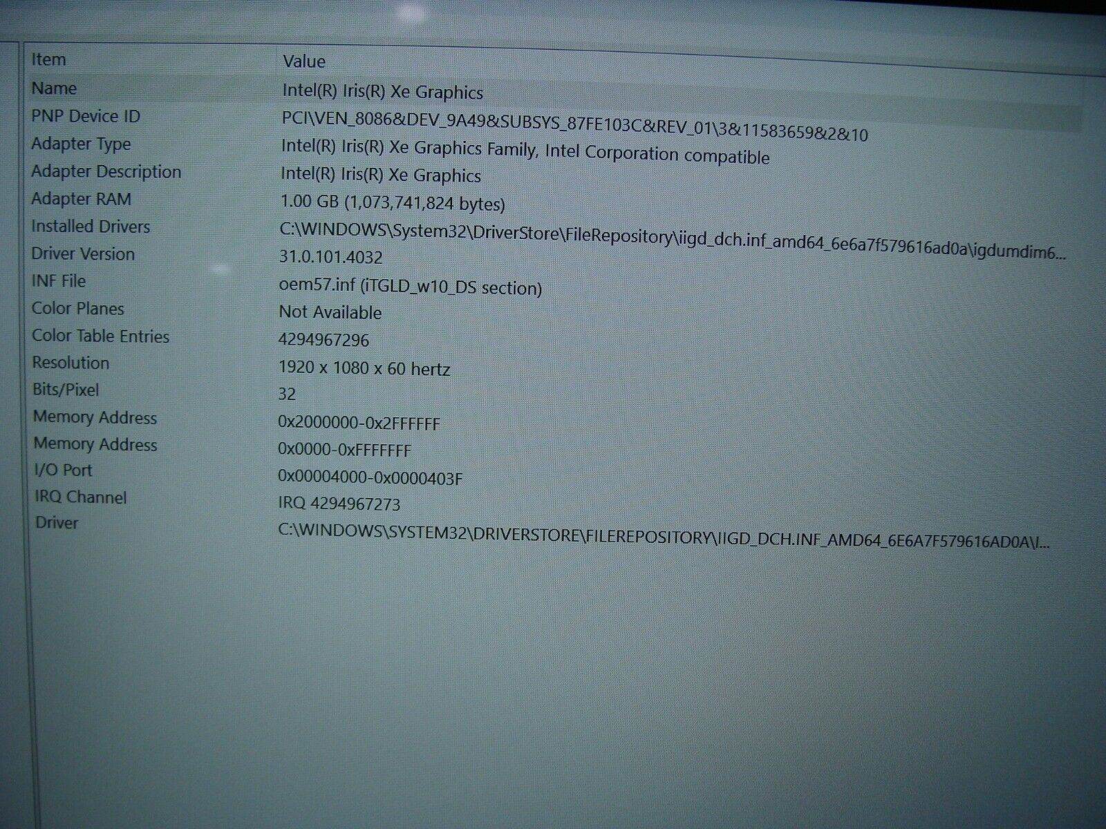 HP Laptop 15-dy2073dx Intel i7-1165G7 2.8GHz 16GB 512GB 100% Battery +Charger - Tested Computer Laptop Parts