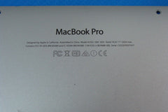 MacBook Pro 13" A1502 Early 2015 MF841LL/A Genuine Bottom Case Silver 923-00503
