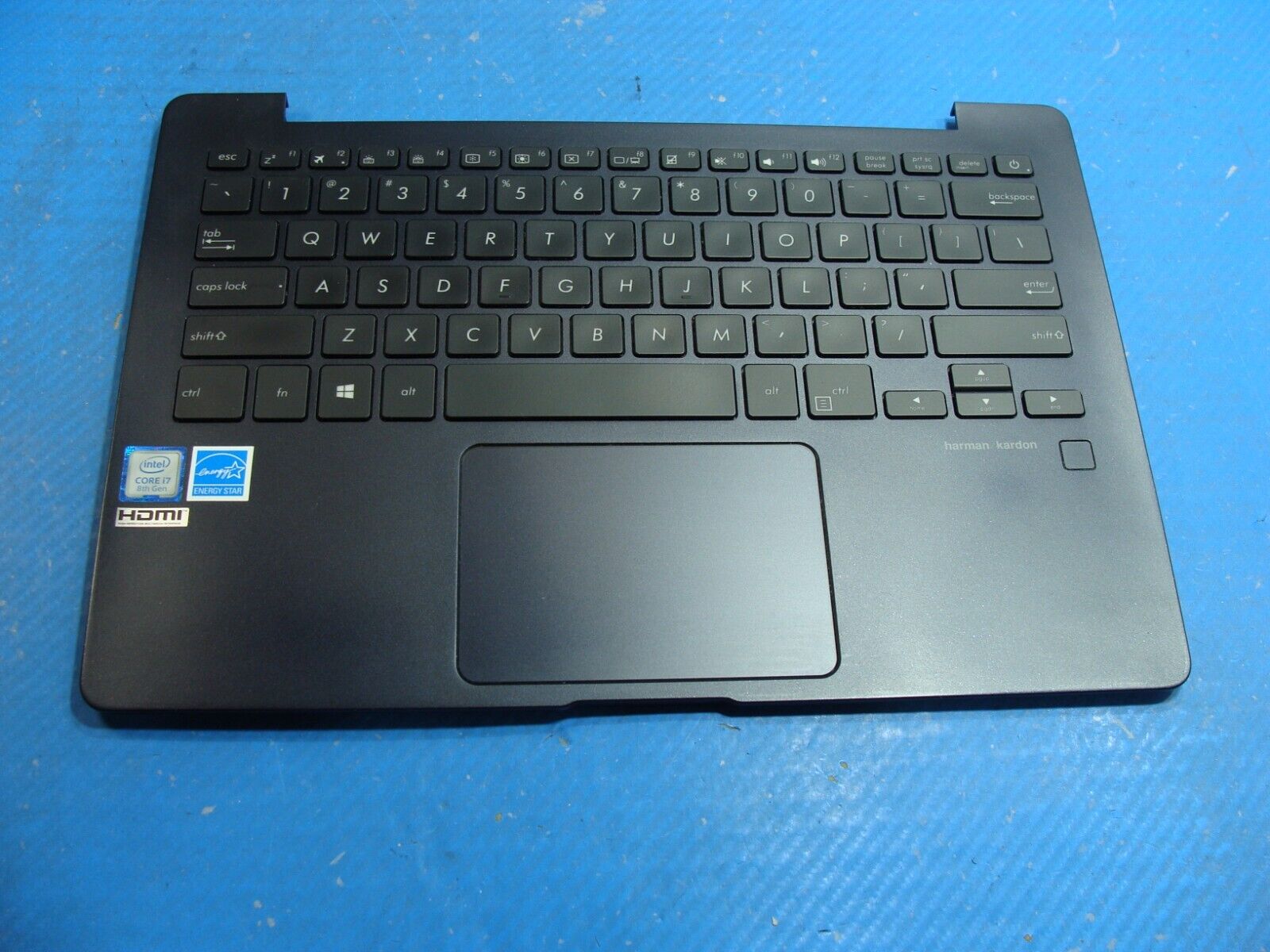 Asus ZenBook 13.3” UX331FAL Palmrest w/TouchPad Backlit Keyboard 13NB0HT3AM0221