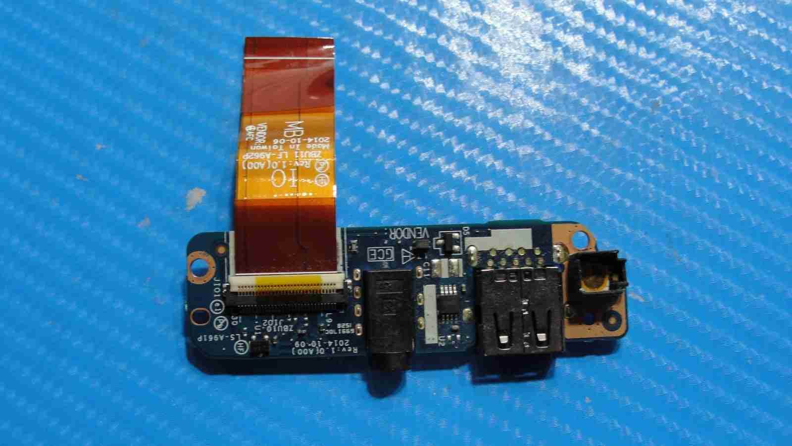 Dell Latitude E7450 14' Genuine Audio USB Port Board w/Cable 110HR LS-A961P - Tested Computer Laptop Parts
