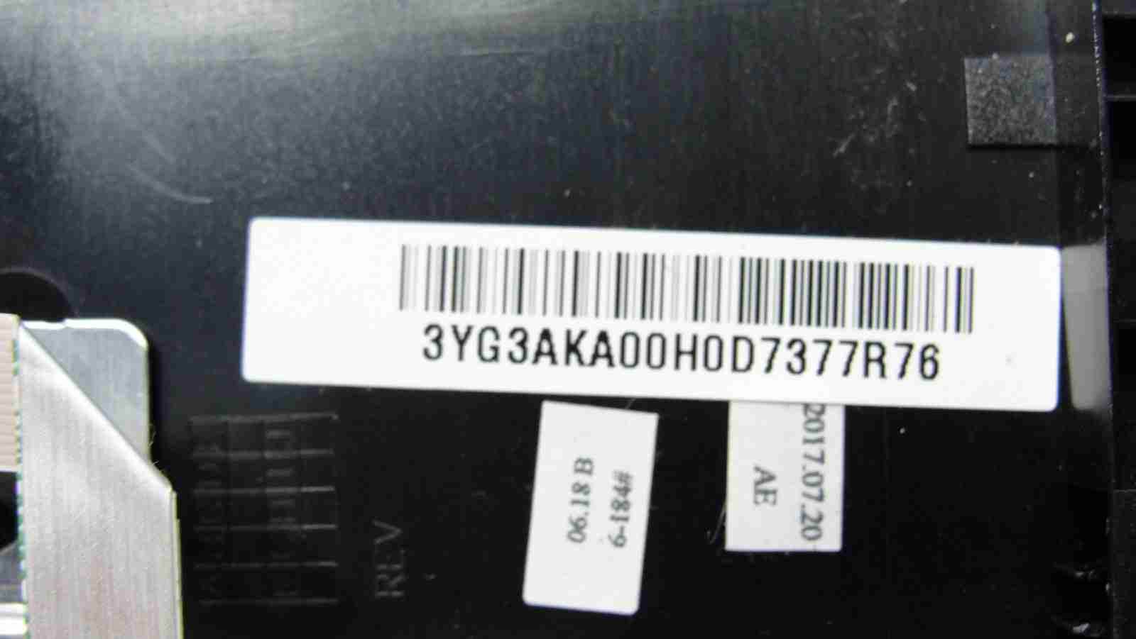 HP Omen 15.6” 15-ce018dx Palmrest w/BL Keyboard TouchPad & Speakers 3YG3AKA00H0 - Tested Computer Laptop Parts