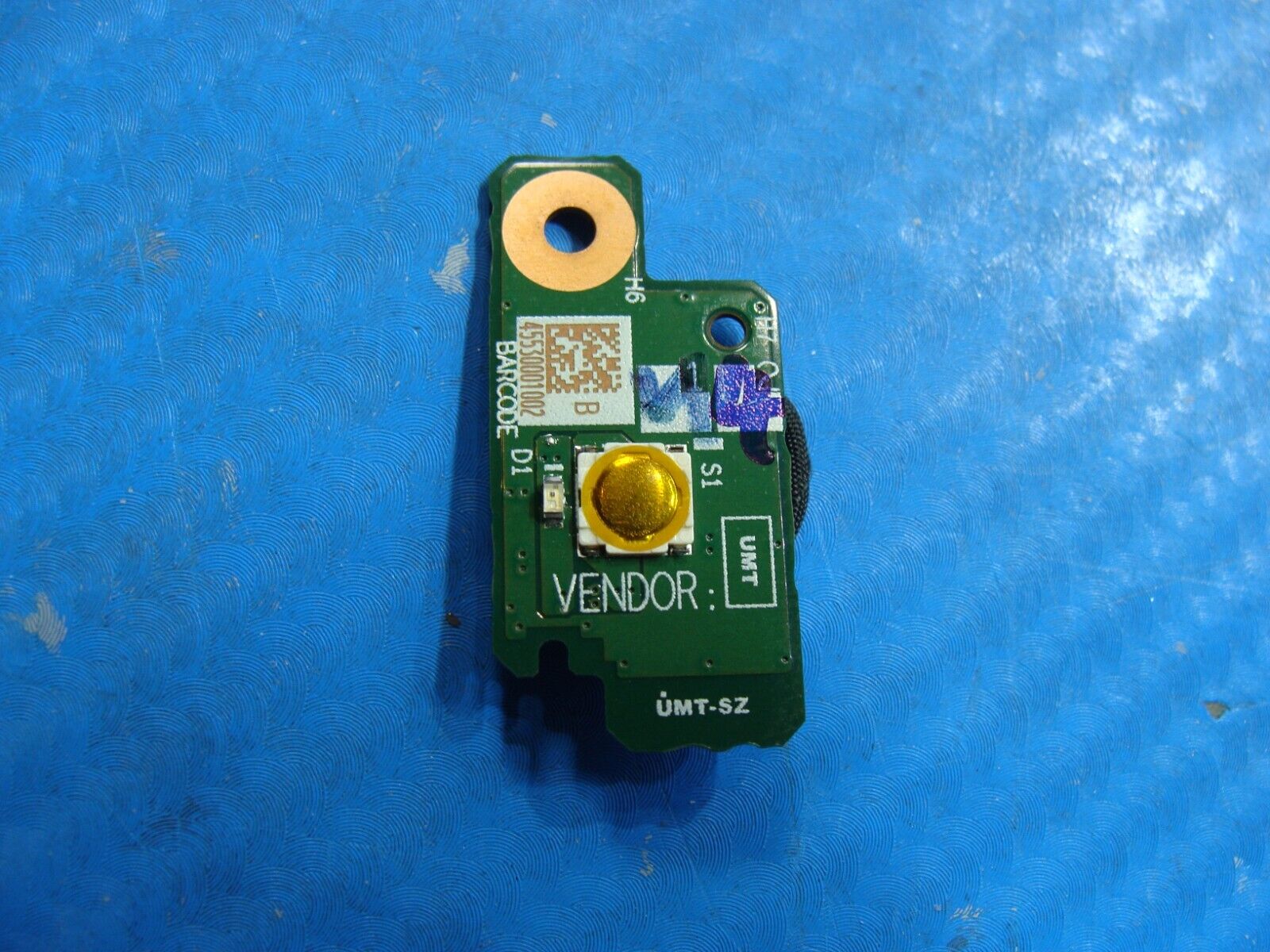 Lenovo ThinkPad 14” X1 Carbon 5th Gen Genuine Power Button Board w/Cable NS-B142