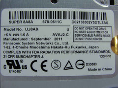 MacBook Pro A1286 15" Late 2011 MD322LL/A Superdrive UJ8A8 678-0611C 661-6355