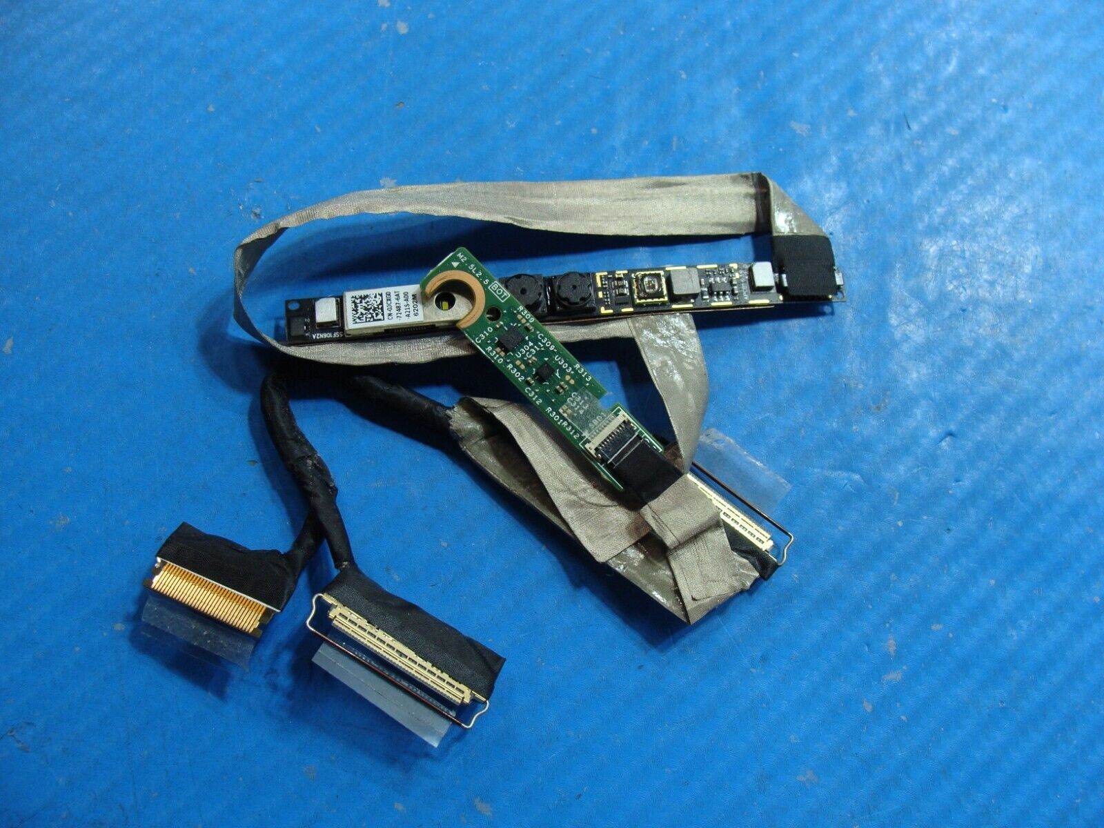 Dell Inspiron 13.3” 13 5378 Genuine Laptop LCD Video Cable w/WebCam FTRJC JCXG0 - Tested Computer Laptop Parts