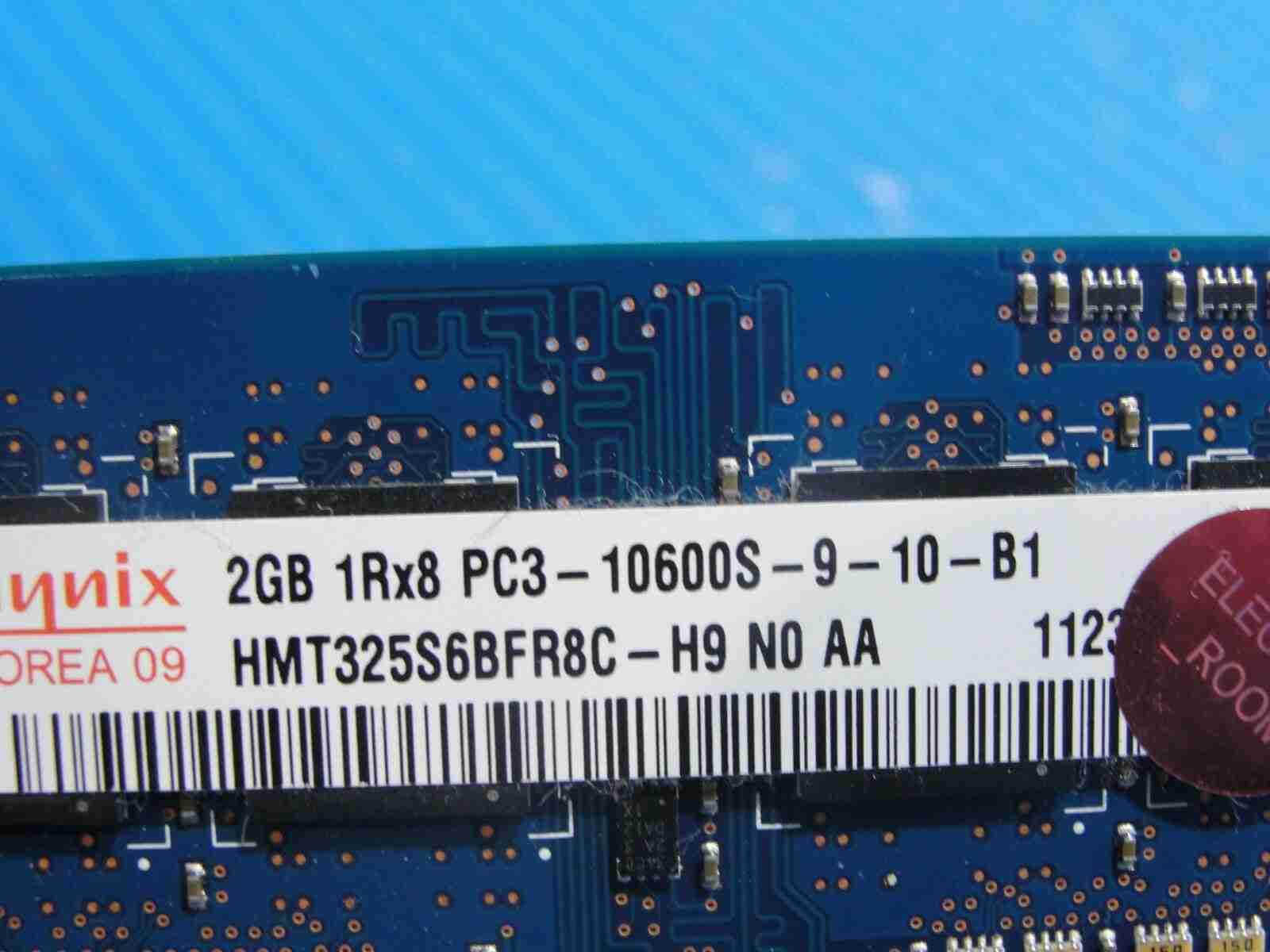 MacBook Pro A1286 SO-DIMM Hynix 2GB Memory PC3-10600S-9-10-B1 HMT325S6BFR8C-H9 - Tested Computer Laptop Parts