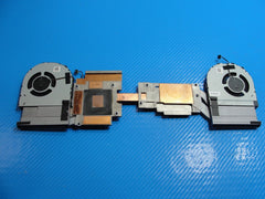 Dell Precision 7550 15.6" Genuine Cooling Fans w/Heatsink 3XNJY AT2V7005ZCL