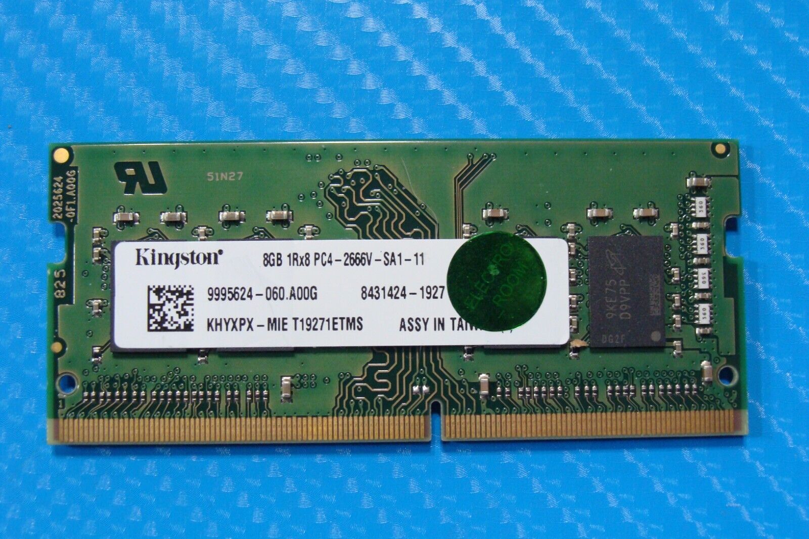Dell 3500 Kingston 8GB 1Rx8 PC4-2666V Memory RAM SO-DIMM KHYXPX-MIE
