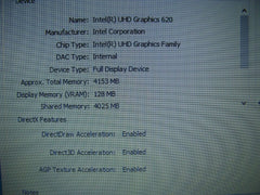 Dell Latitude 5490 14"HD i5-8350U 1.7GHz 8GB 256GB SSD Original Dell Charger