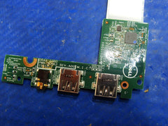 Dell Inspiron 11 3168 11.6" Genuine Audio Jack Dual USB Board w/Cable MH4F6