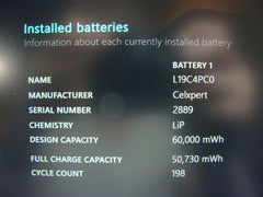 Lenovo Legion 5-15IMH05H 15.6” FHD 120hz i7-10750H 2.6GHz 8GB 512GB GTX1660 Ti - Tested Computer Laptop Parts