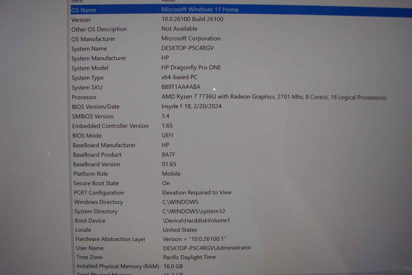 HP Dragonfly Pro One 14