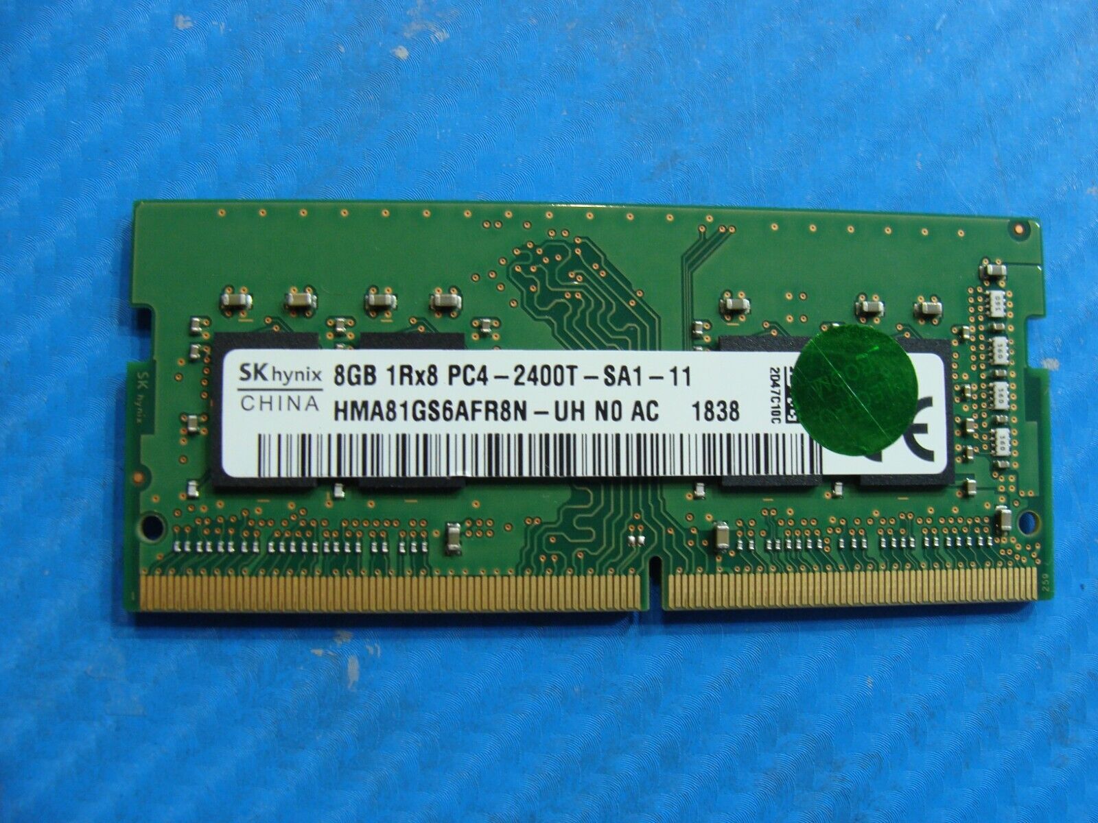 Dell 7490 SK Hynix 8GB 1Rx8 PC4-2400T Memory RAM SO-DIMM HMA81GS6AFR8N-UH