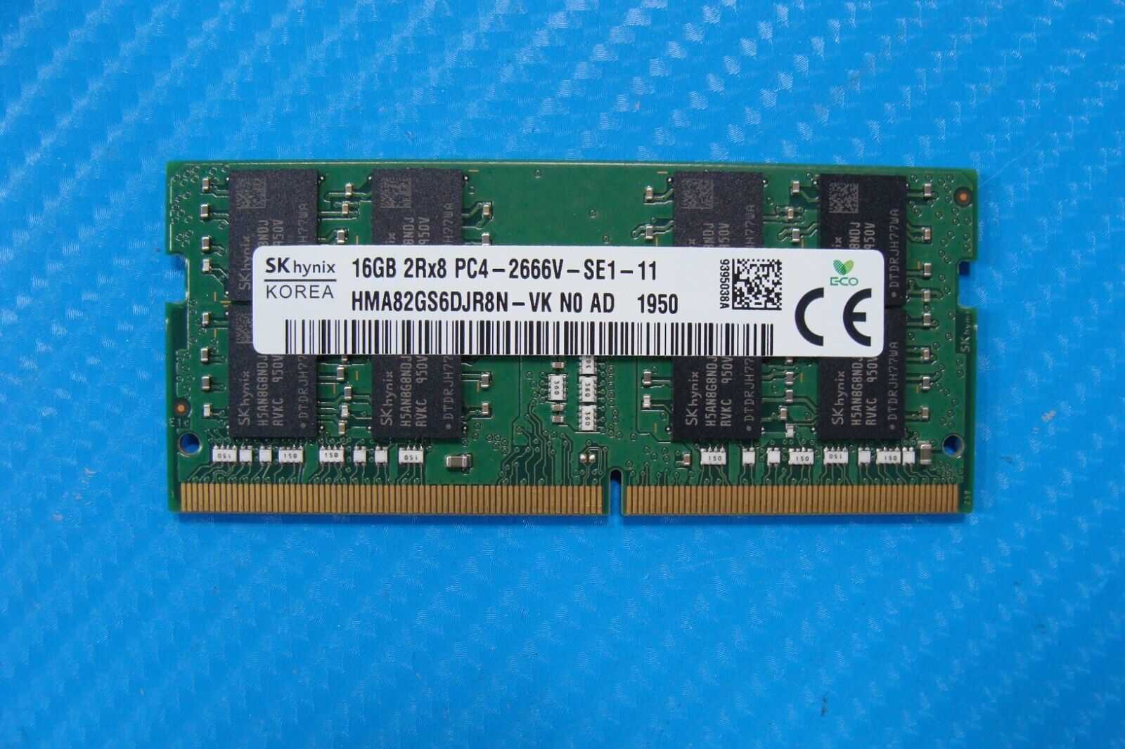 Dell 7400 SK Hynix 16GB 2Rx8 PC4-2666V SO-DIMM Memory RAM HMA82GS6CJR8N-VK