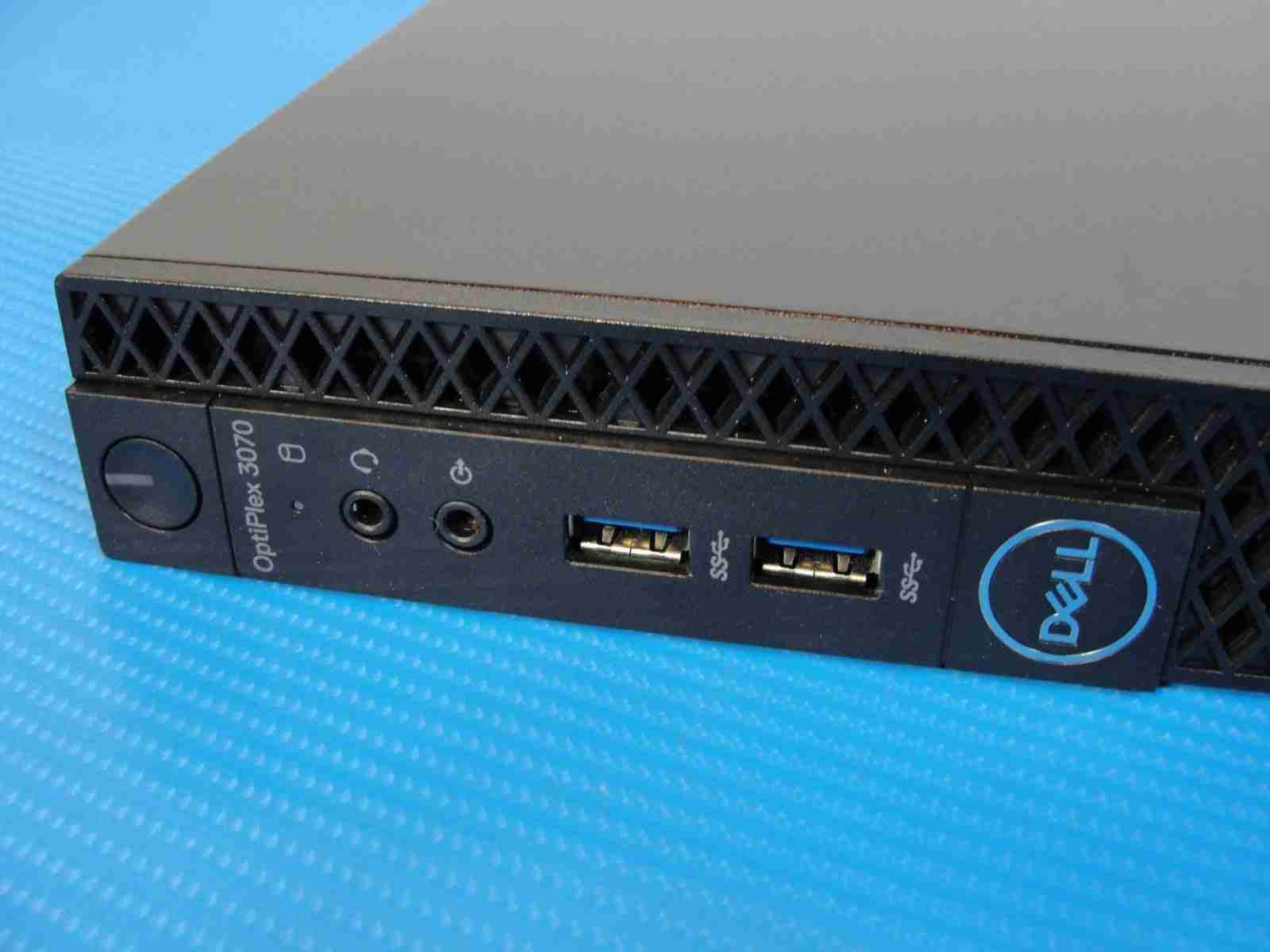 Dell OptiPlex 3070 Micro PC MFF i7-9700T 2GHz 512GB 8GB Win11 Pro WIFI BT Bundle - Tested Computer Laptop Parts