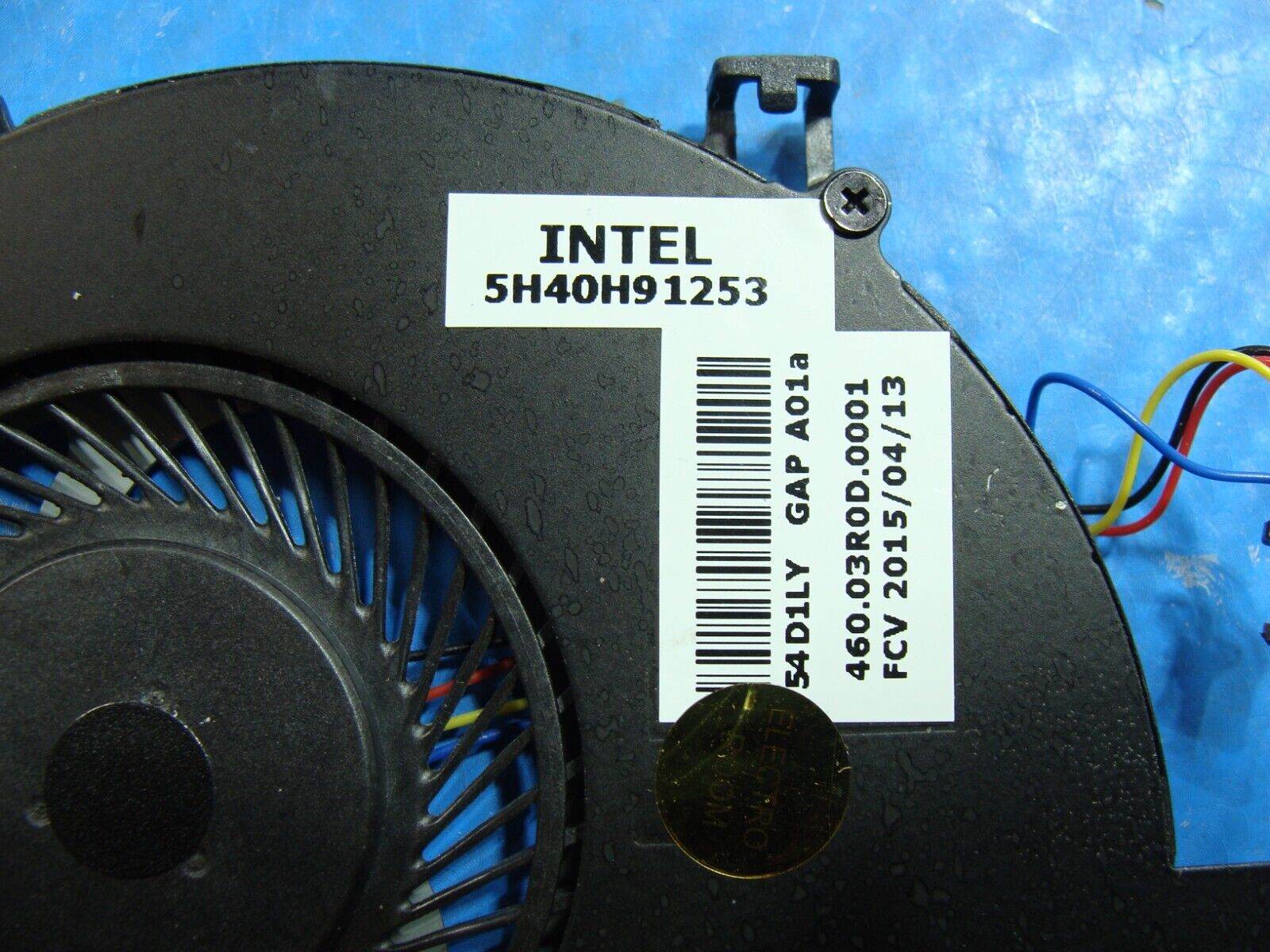 Lenovo Flex 15.6” 3-1570 80JM OEM CPU Cooling Fan w/Heatsink 460.03R0D.0001 - Tested Computer Laptop Parts