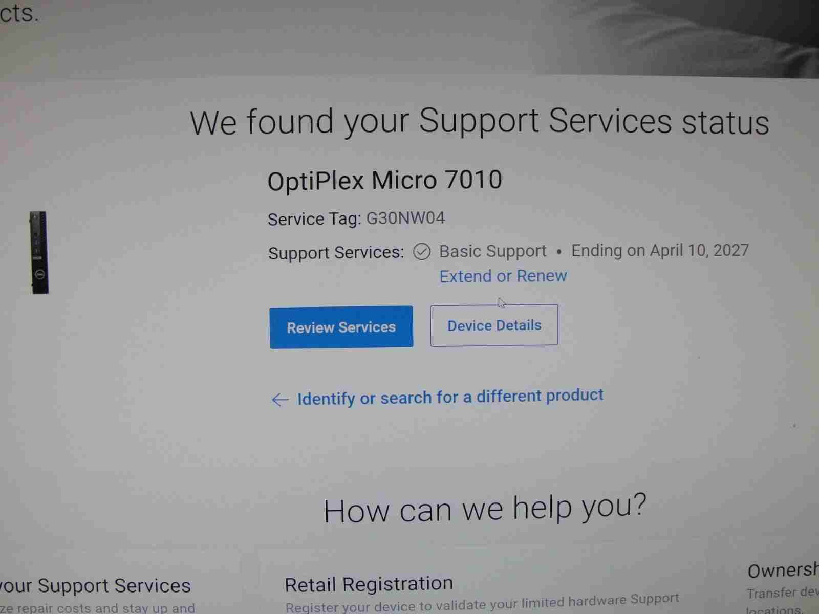 WRTY 2027 Dell Optiplex 7010 Micro MFF i7-13700T 16GB 256GB WIFI BT Win 11 Pro - Tested Computer Laptop Parts