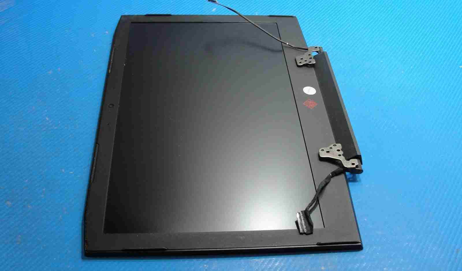 HP Omen 15.6” 15-ce018dx OEM Laptop Matte FHD LCD Screen Complete Assembly Black - Tested Computer Laptop Parts
