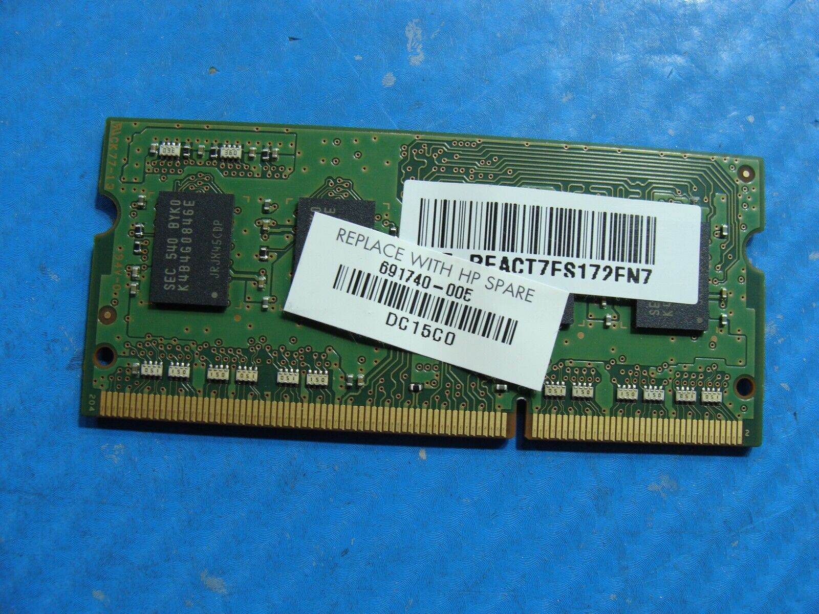 HP 15-ab253cl Samsung 4GB 1Rx8 PC3L-12800S Memory RAM SO-DIMM M471B5173EB0-YK0 - Tested Computer Laptop Parts