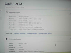 Asus ExpertBook B1402CBA 14”FHD Core i7-1255U 1.7GHz 16GB 512GB SSD+Charger - Tested Computer Laptop Parts