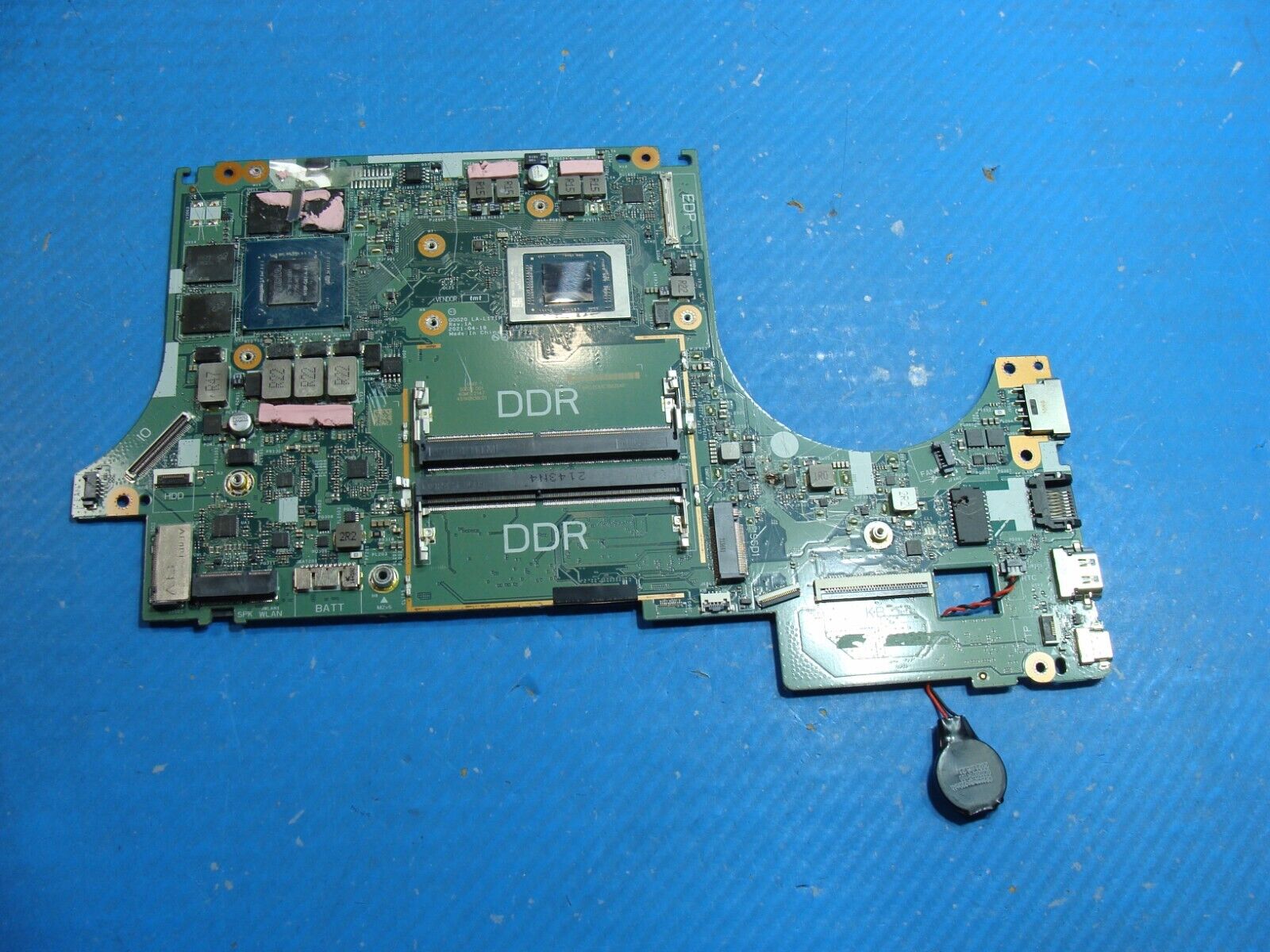 Lenovo IdeaPad Gaming 3 15ACH6 AMD Ryzen 5 5600H GTX 1650 4GB Motherboard AS IS