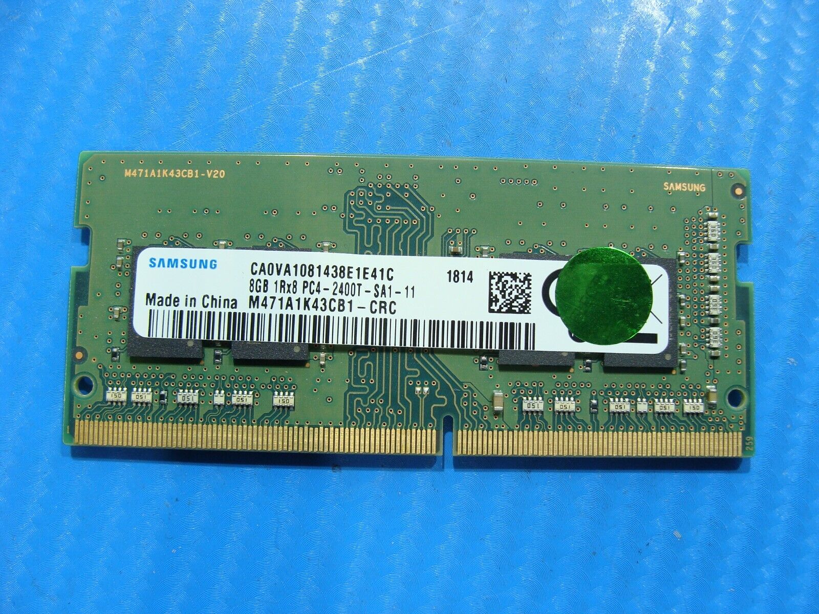 Lenovo T570 Samsung 8GB 1Rx8 PC4-2400T Memory RAM SO-DIMM M471A1K43CB1-CRC