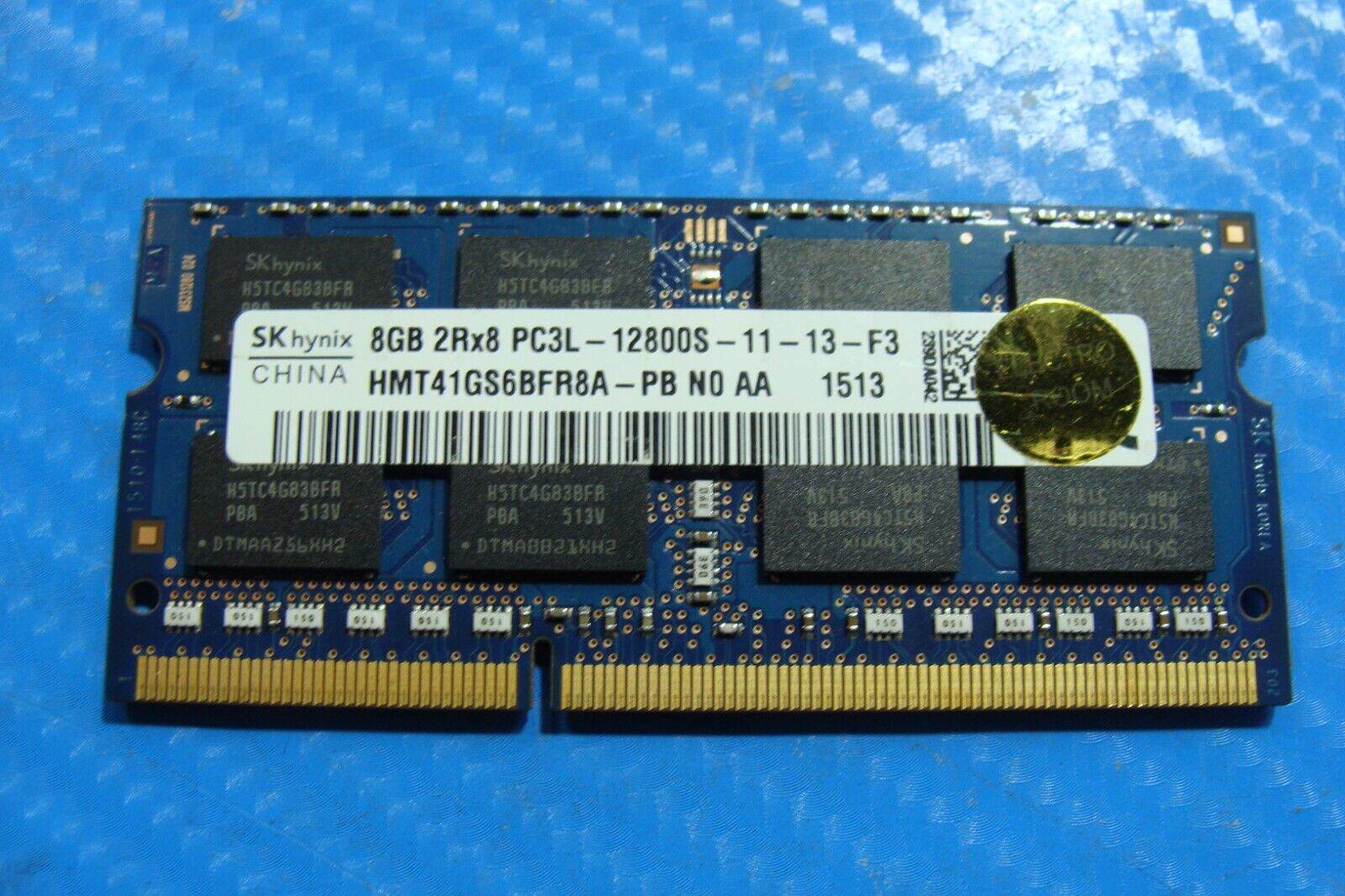 Lenovo T560 SK Hynix 8GB 2Rx8 PC3L-12800S Memory RAM SO-DIMM HMT41GS6BFR8A-PB - Tested Computer Laptop Parts