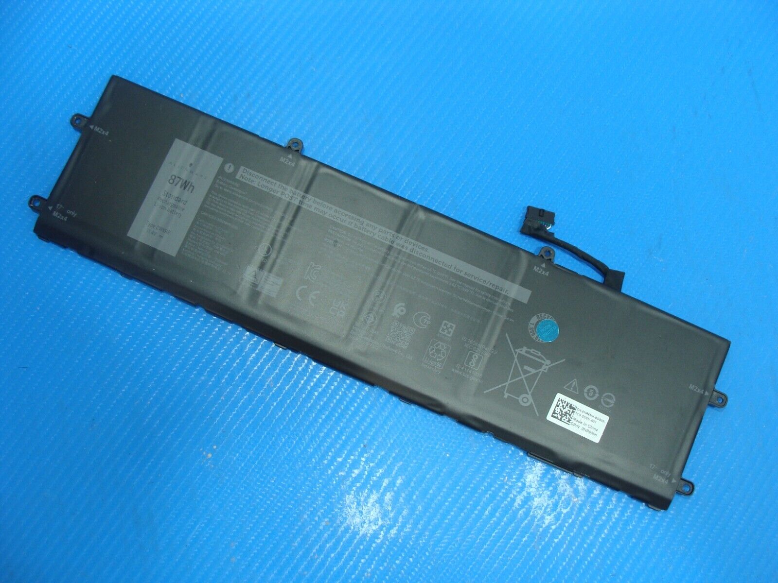Dell Inspiron 16” 16 7620 2in1 Battery 11.4V 87Wh 7250mAh DWVRR NR6MH Excellent