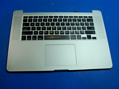 MacBook Pro A1398 15" Mid 2015 MJLQ2LL/A Top Case Palmrest NO Battery 661-02536