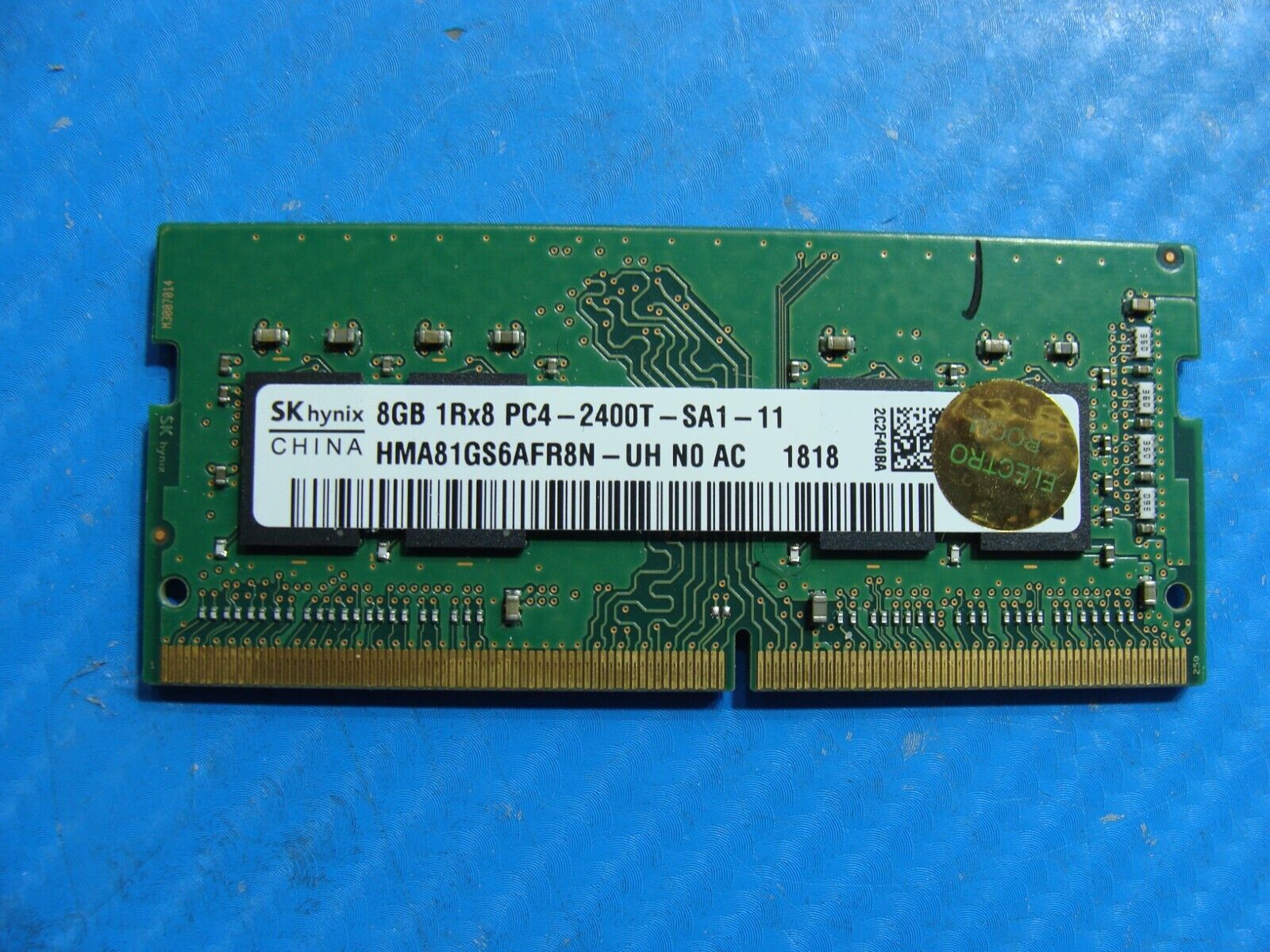 Dell 7490 SK Hynix 8GB 1Rx8 PC4-2400T Memory RAM SO-DIMM HMA81GS6AFR8N-UH