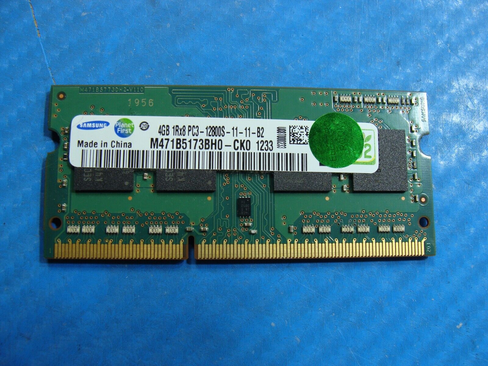 Toshiba L955-S5370 Samsung 4GB PC3-12800S SO-DIMM Memory RAM M471B5173BH0-CK0