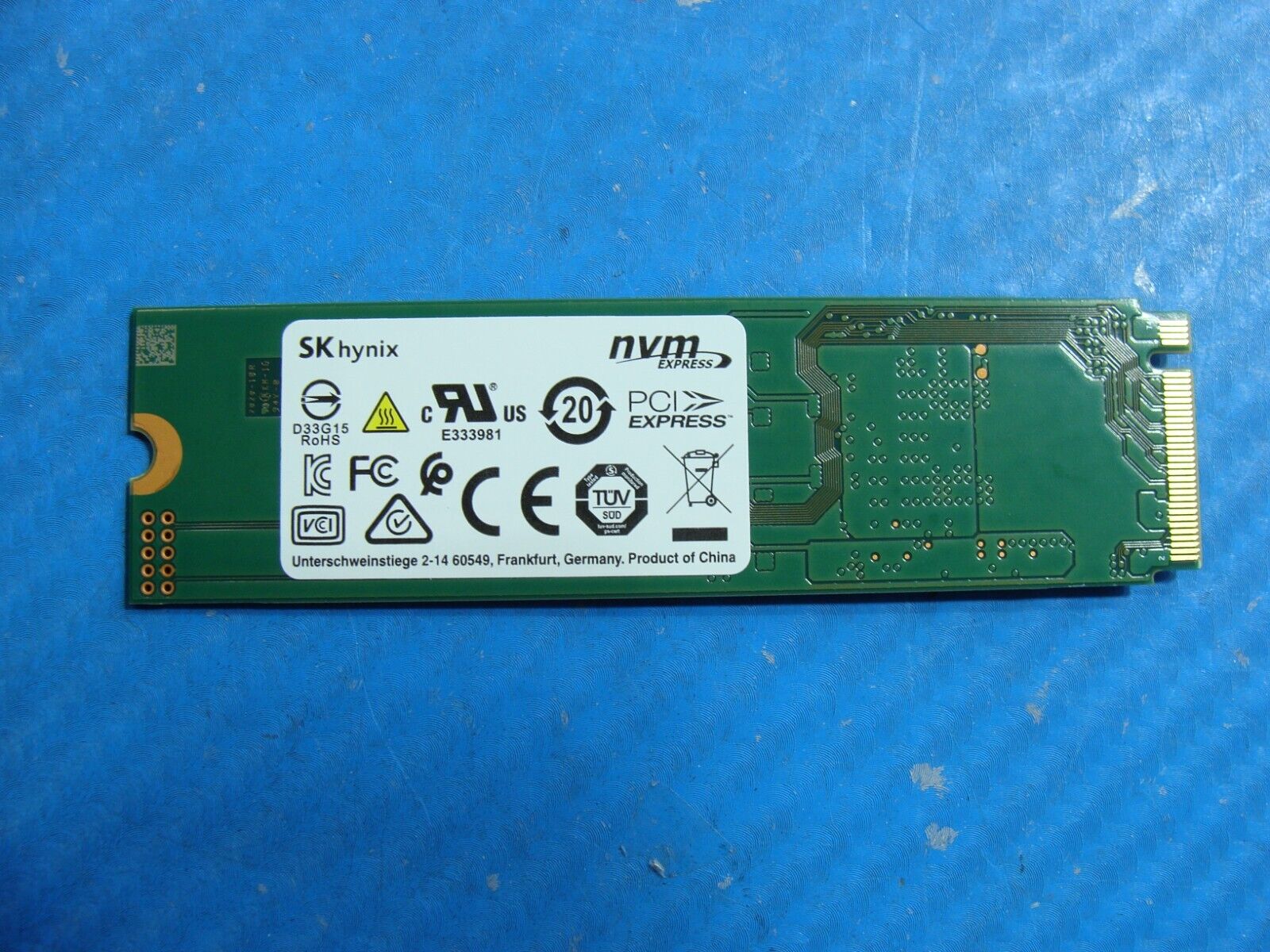 HP 14m-dw023dx SK hynix 256GB M.2 NVMe SSD HFM256GDJTNI-82A0A L61177-001