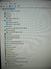 Dell Latitude 5490 14” FHD Intel Core i5-8250U 1.7GHz 16GB 256GB SSD - Tested Computer Laptop Parts