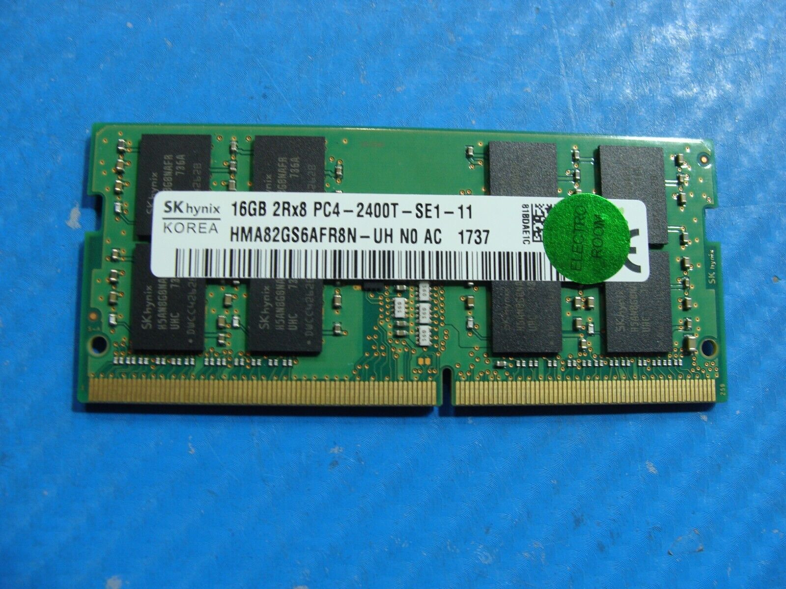 Lenovo P1 Gen 1 SK hynix 16GB 2Rx8 PC4-2400T Memory RAM SO-DIMM HMA82GS6AFR8N-UH