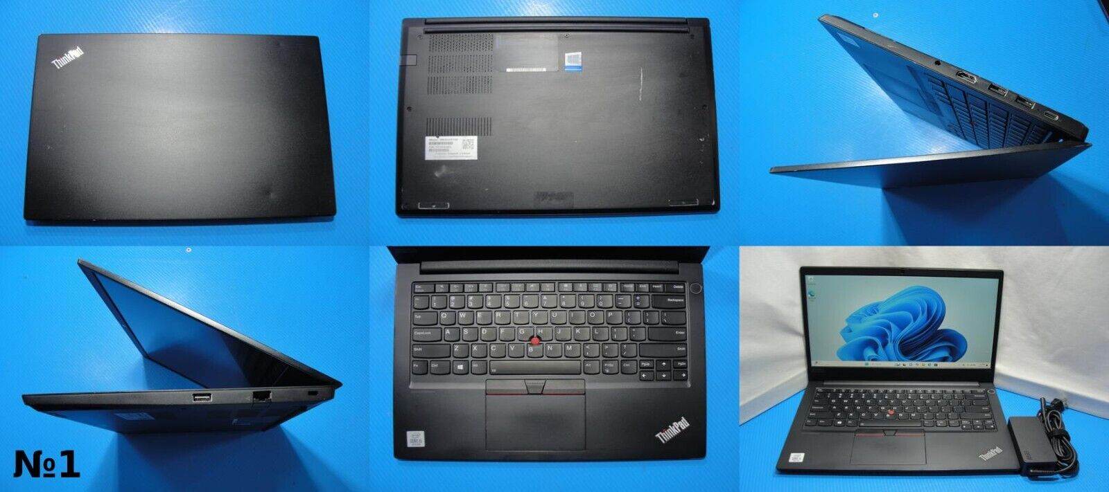Lenovo ThinkPad E14 Gen 1 14” FHD Intel Core i5-10210U 1.6GHz 16GB SSD 512GB - Tested Computer Laptop Parts