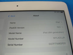 Apple iPad 8th Generation 32 GB Wi-Fi 10.2 in Silver /Grade A - Tested Computer Laptop Parts