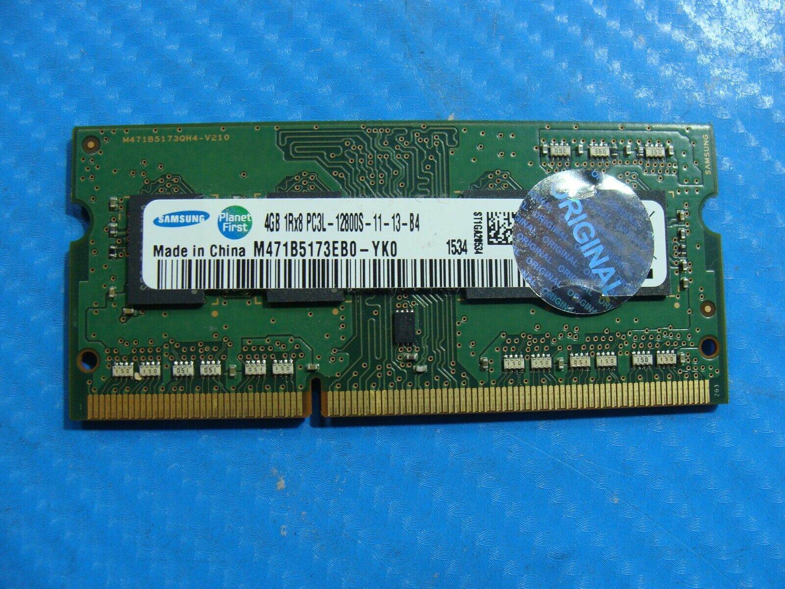HP m6-p113dx Samsung 4GB 1Rx8 PC3L-12800S RAM Memory M471B5173EB0-YK0 - Tested Computer Laptop Parts