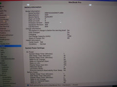 Apple MacBook Pro A2141 2019 i9-9980HK 2.4GHz 32GB 512GB Pro 5300M Excel Battery - Tested Computer Laptop Parts