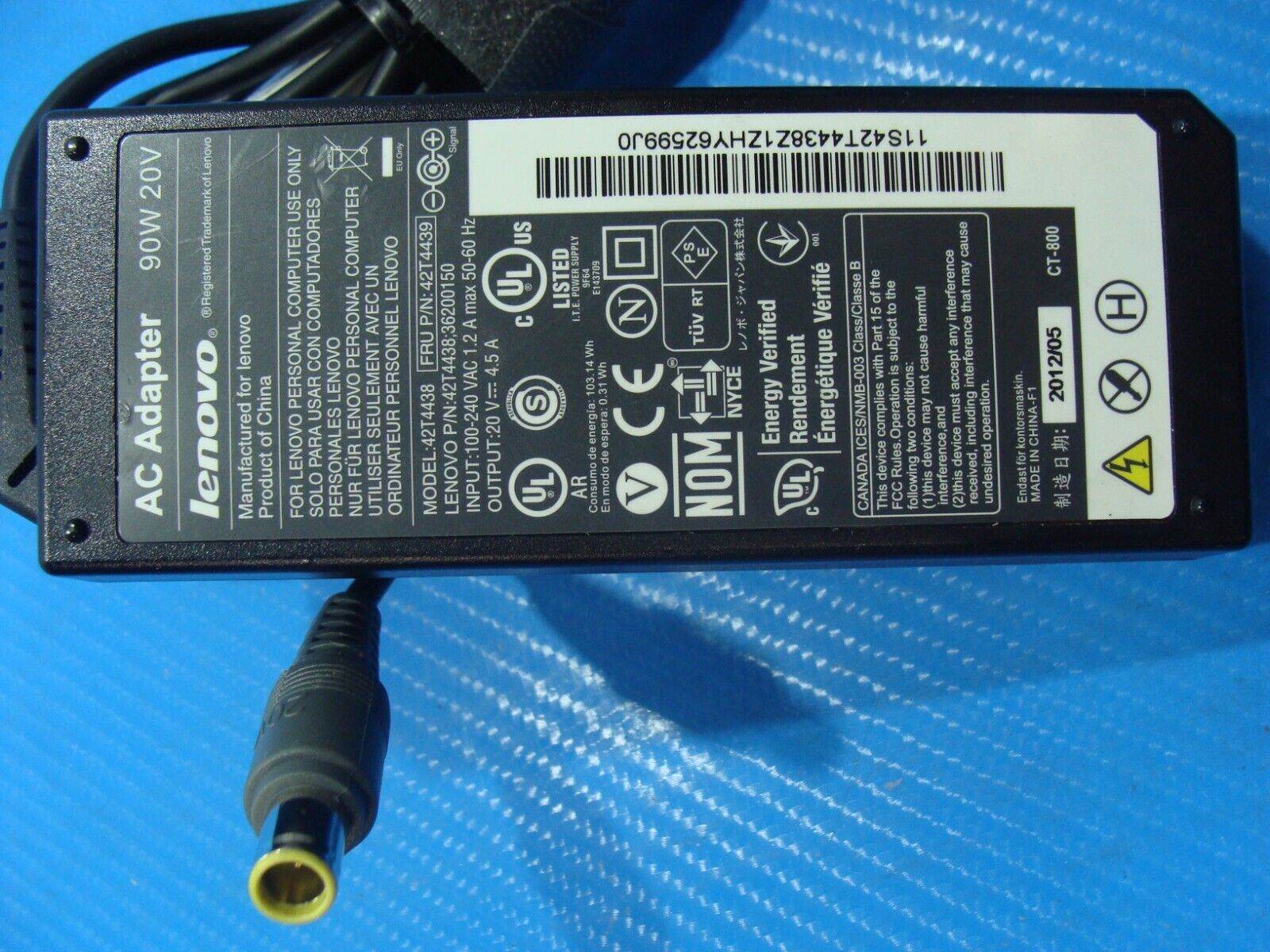 Lenovo 90W Thinkpad T430 T420 T520 X201 X220 X230 AC Charger Power Adapter. - Tested Computer Laptop Parts