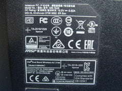 MSI GL62M 7RD 15.6'' FHD core i5-7300HQ 2.5GHz 8GB 256GB GTX 1050 Battery 91% - Tested Computer Laptop Parts