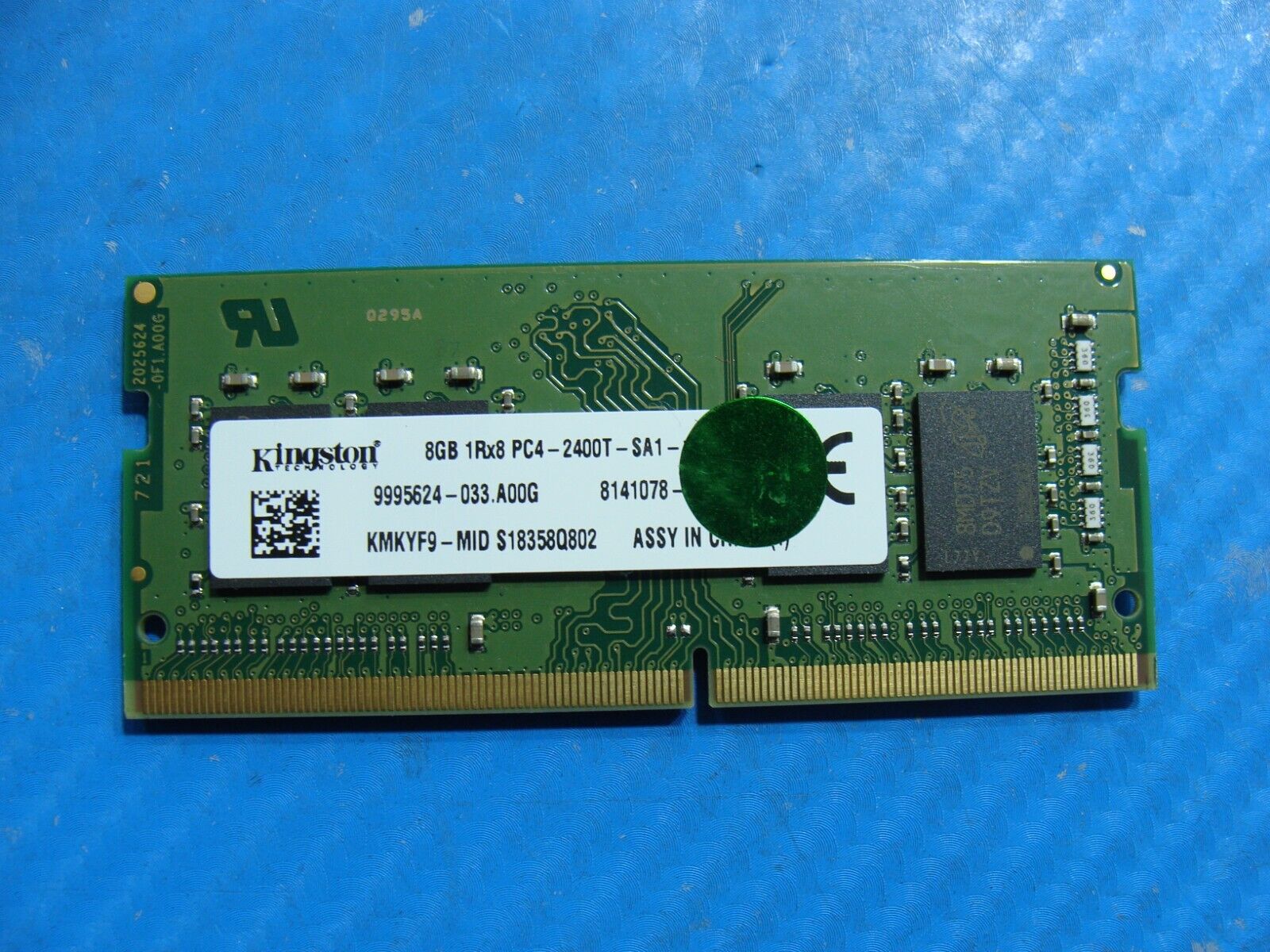 Dell 5590 Kingston 8GB 1Rx8 PC4-2400T Memory RAM SO-DIMM KMKYF9-MID