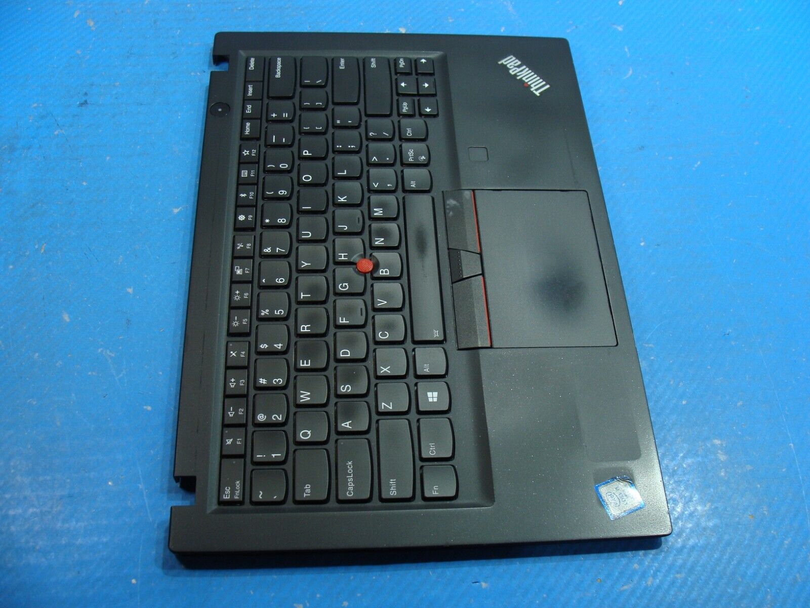 Lenovo ThinkPad 14” T490s OEM Palmrest w/TouchPad Backlit Keyboard AM1BR00040L