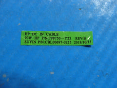 HP Stream 14-cb011wm 14" Genuine Laptop DC IN Power Jack w/Cable 799750-Y23