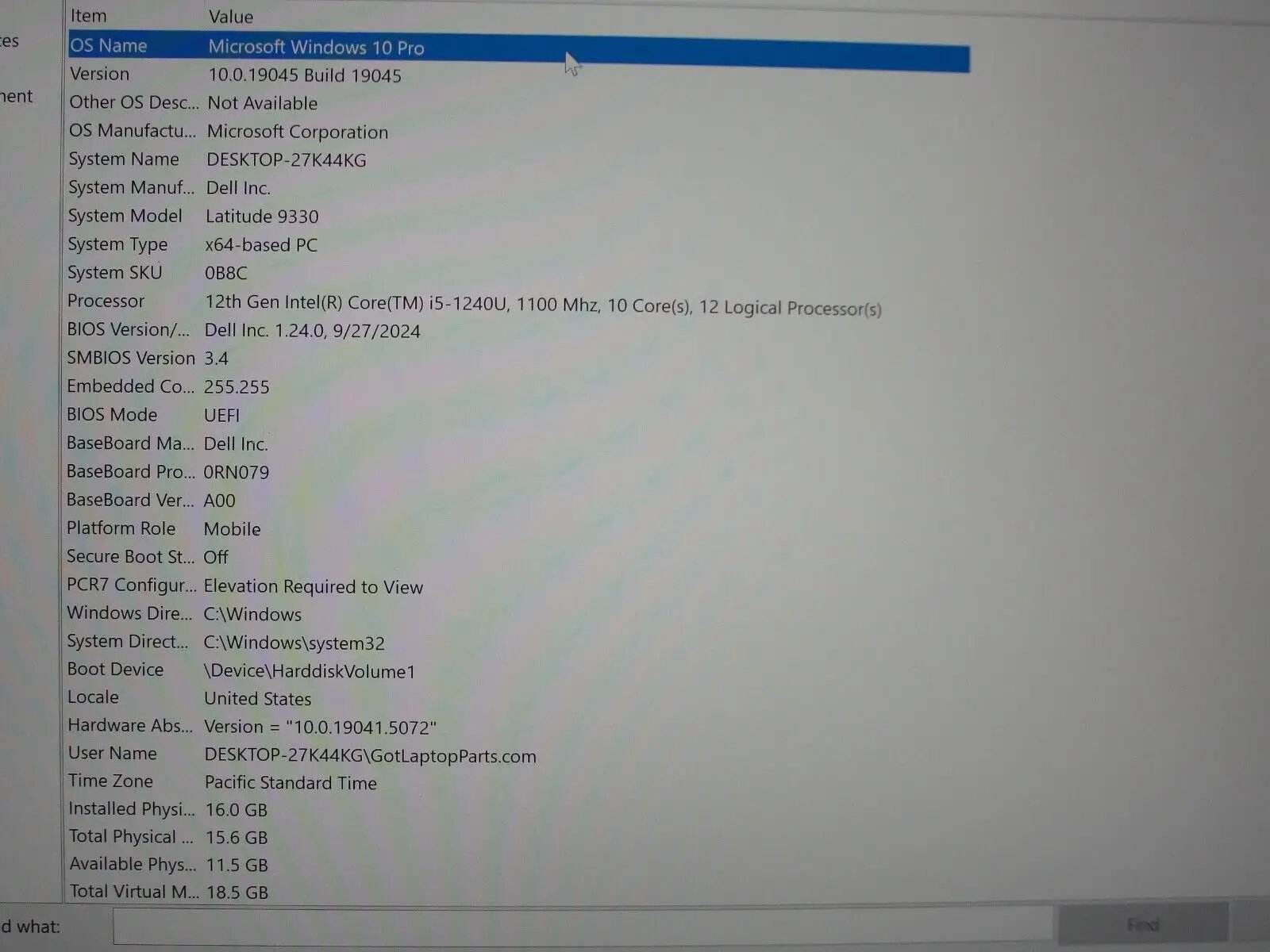 Dell Latitude 9330 2n1 13.3” WQXGA Intel Core i5-1240U 1.1GHz 16GB 256GB SSD - Tested Computer Laptop Parts
