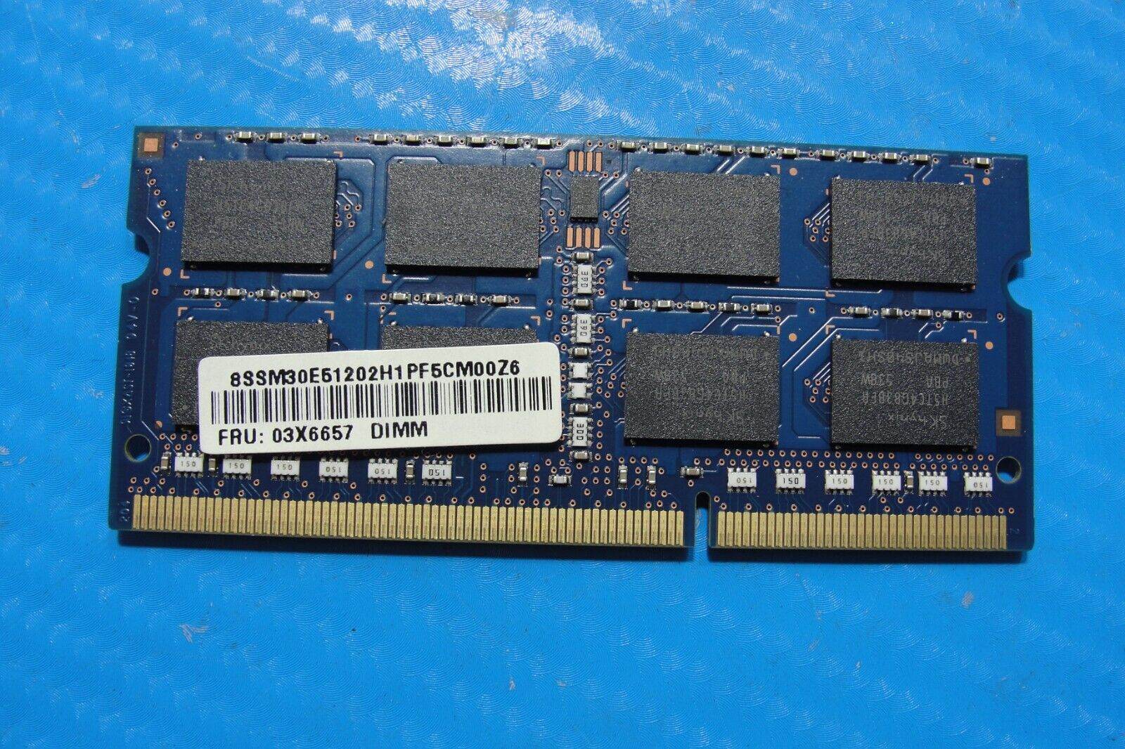 Lenovo E560 SK Hynix 8GB 2Rx8 PC3L-12800S SO-DIMM Memory RAM HMT41GS6BFR8A-PB - Tested Computer Laptop Parts