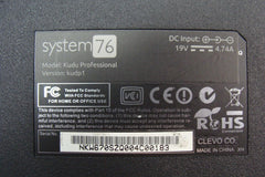 System76 17.3" Kudu Professional OEM Bottom Case w/Cover Door 6-42-W6708-101